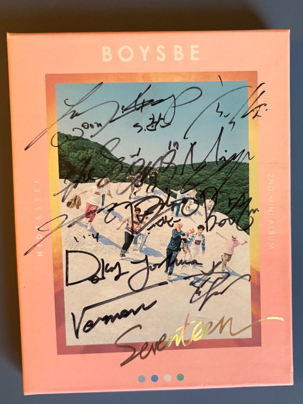 Seventeen Signed Album